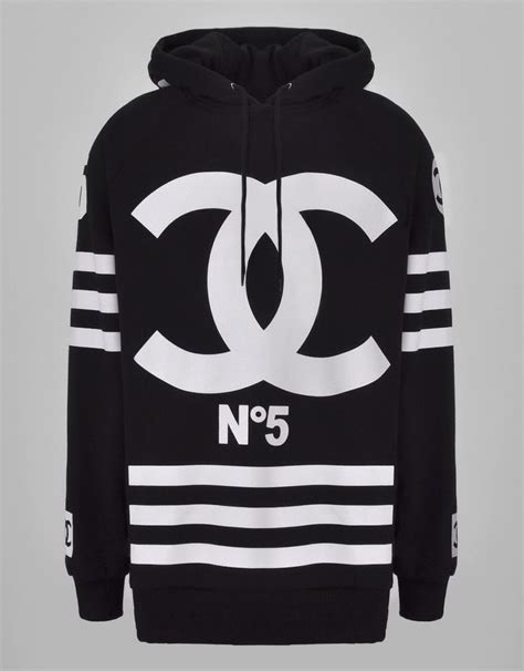 coco chanel homme femme hoodie|authentic chanel logo sweater.